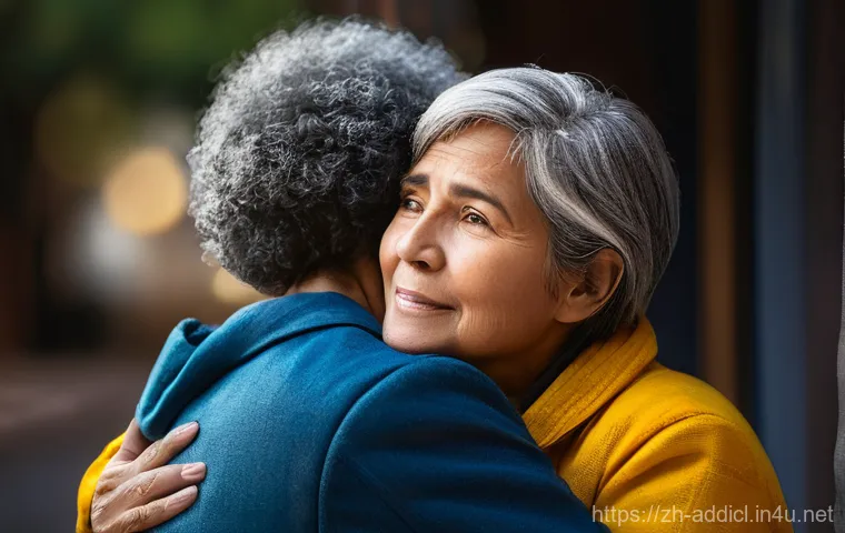 중독상담사로 일하며 겪은 감정 관리법 - Here are three detailed image prompts in English, inspired by the provided text: